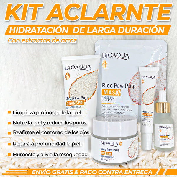 Combo de Arroz Bioaqua x 5 Productos