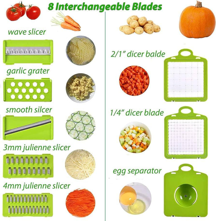 Cortador de Verduras Multi Picador 15 En 1