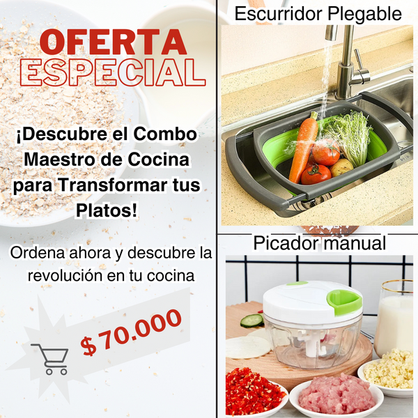 COMBO MAESTRO DE COCINA